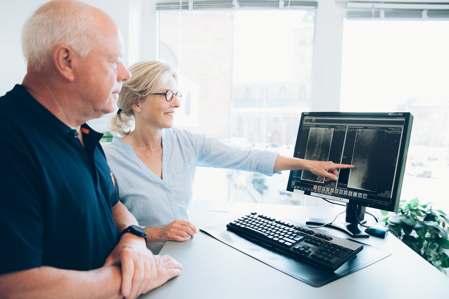 Sine, Signe og Tina på kursus om Den Kroniske Smertepatient